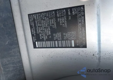 2015 Nissan Rogue S from USA, damaged, VIN KNMAT2MV3FP501459